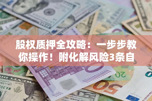 北京股权质押全攻略：一步步教你操作！附化解风险3条自救法则