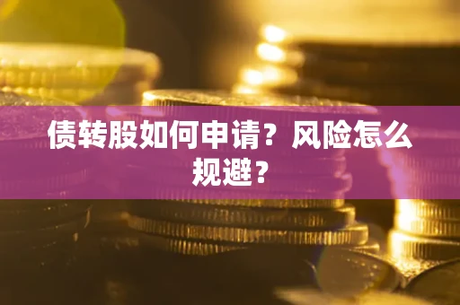 北京债转股如何申请？风险怎么规避？